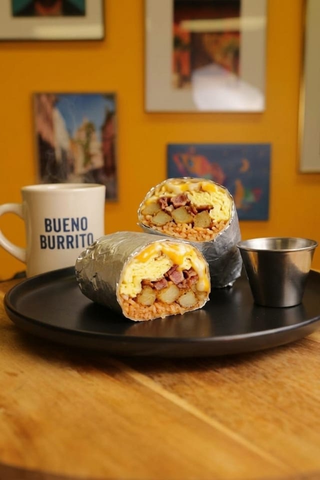 Bueno Breakfast Burrito.
