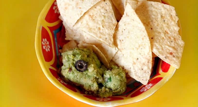 Chips and Guacamole.